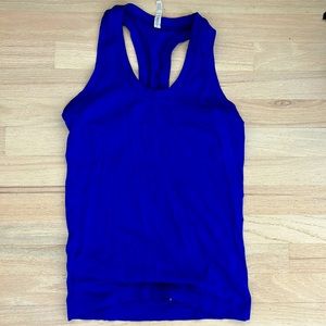 Athleta tank top royal blue